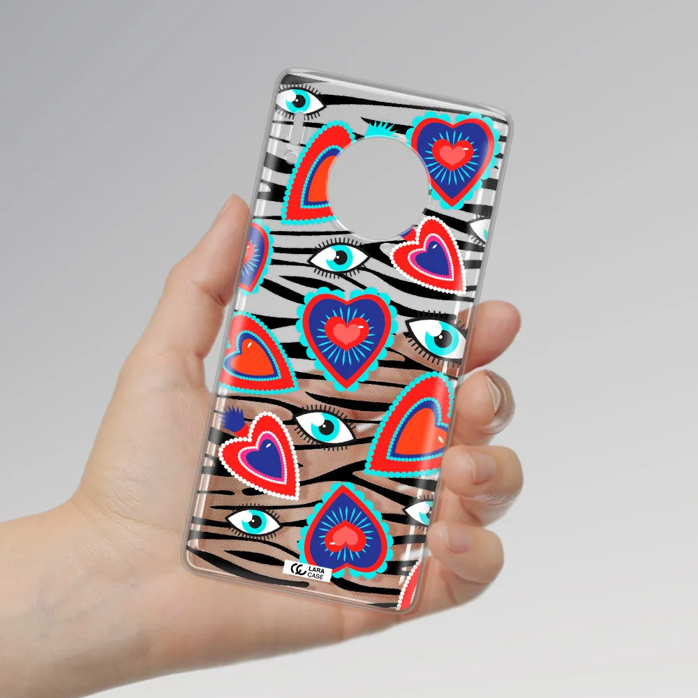 Eye Heart Huawei Mate 30 Pro Clear TPU Case