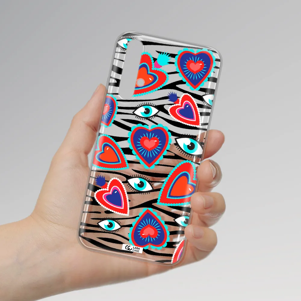 Eye Heart Huawei Nova 5t Clear TPU Case