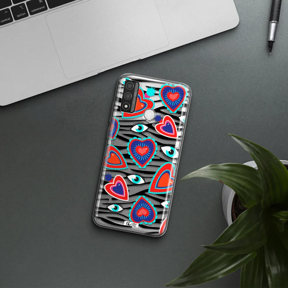 Eye Heart Huawei P Smart 2020 Clear TPU Case