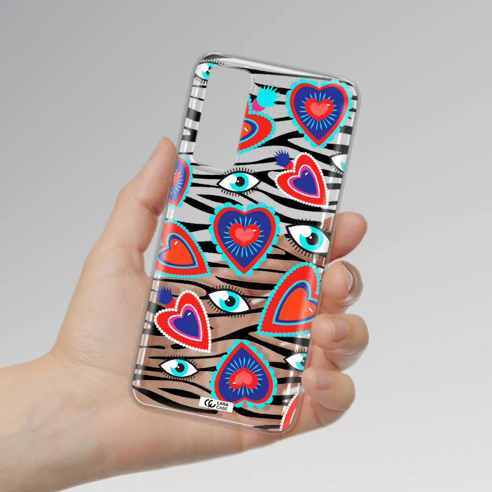 Eye Heart Huawei P Smart 2021 Clear TPU Case