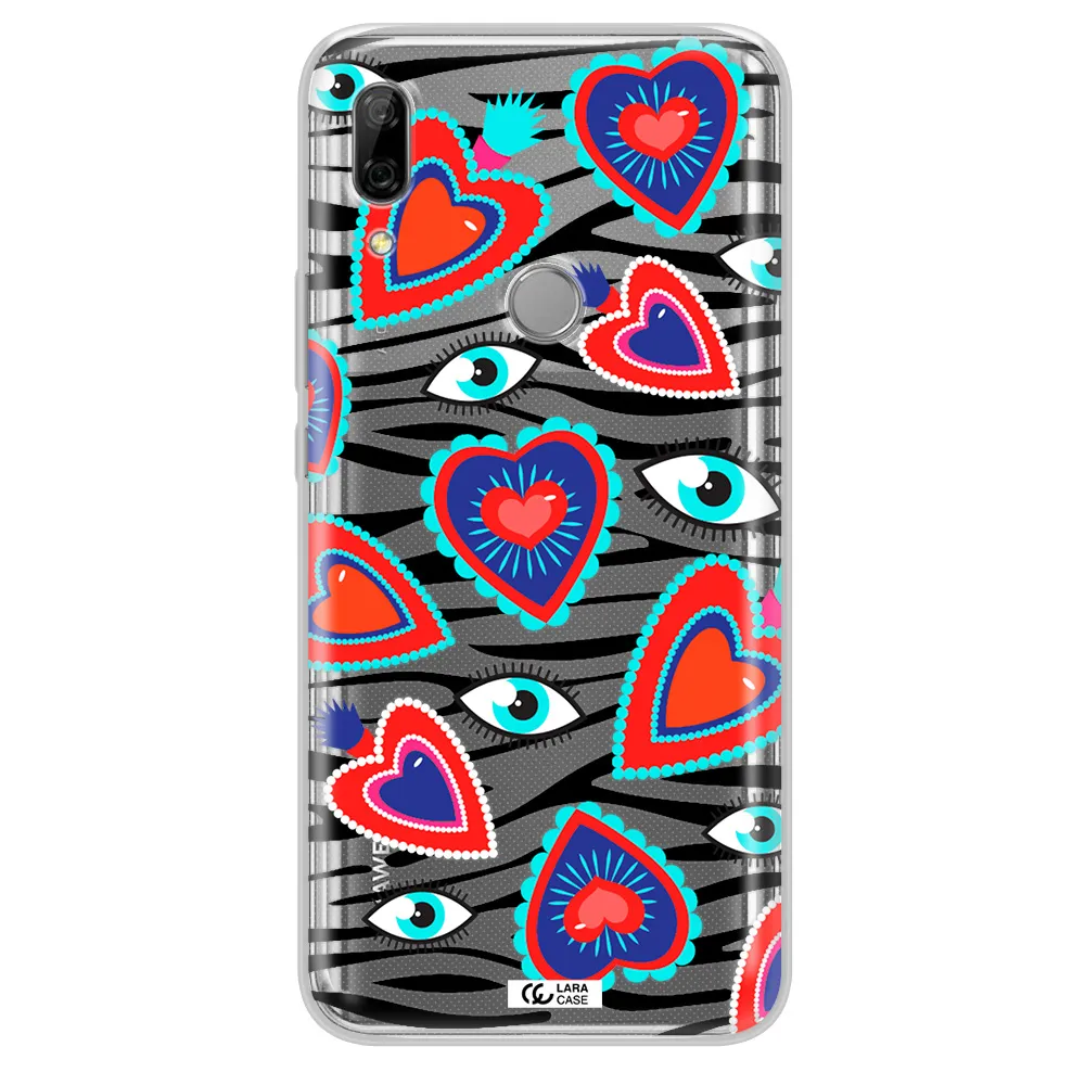 Eye Heart Huawei P Smart Z Clear TPU Case