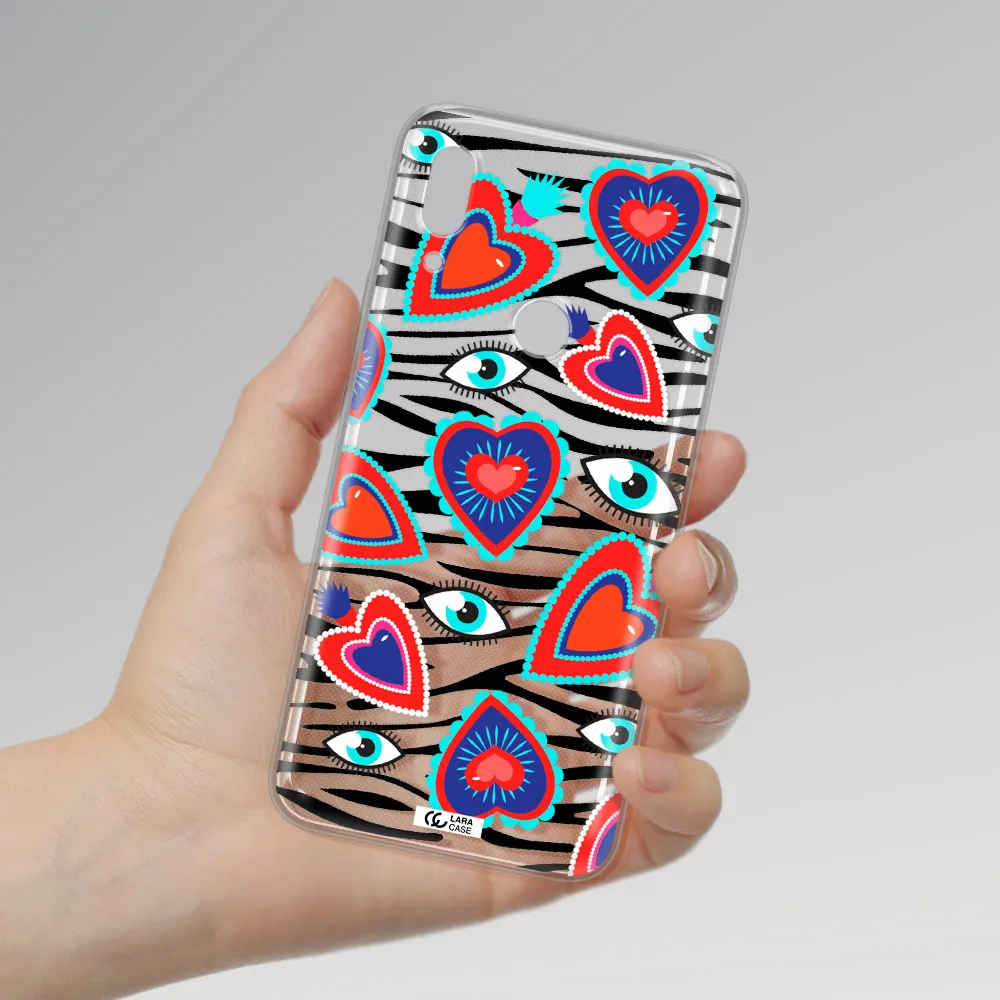 Eye Heart Huawei P Smart Z Clear TPU Case