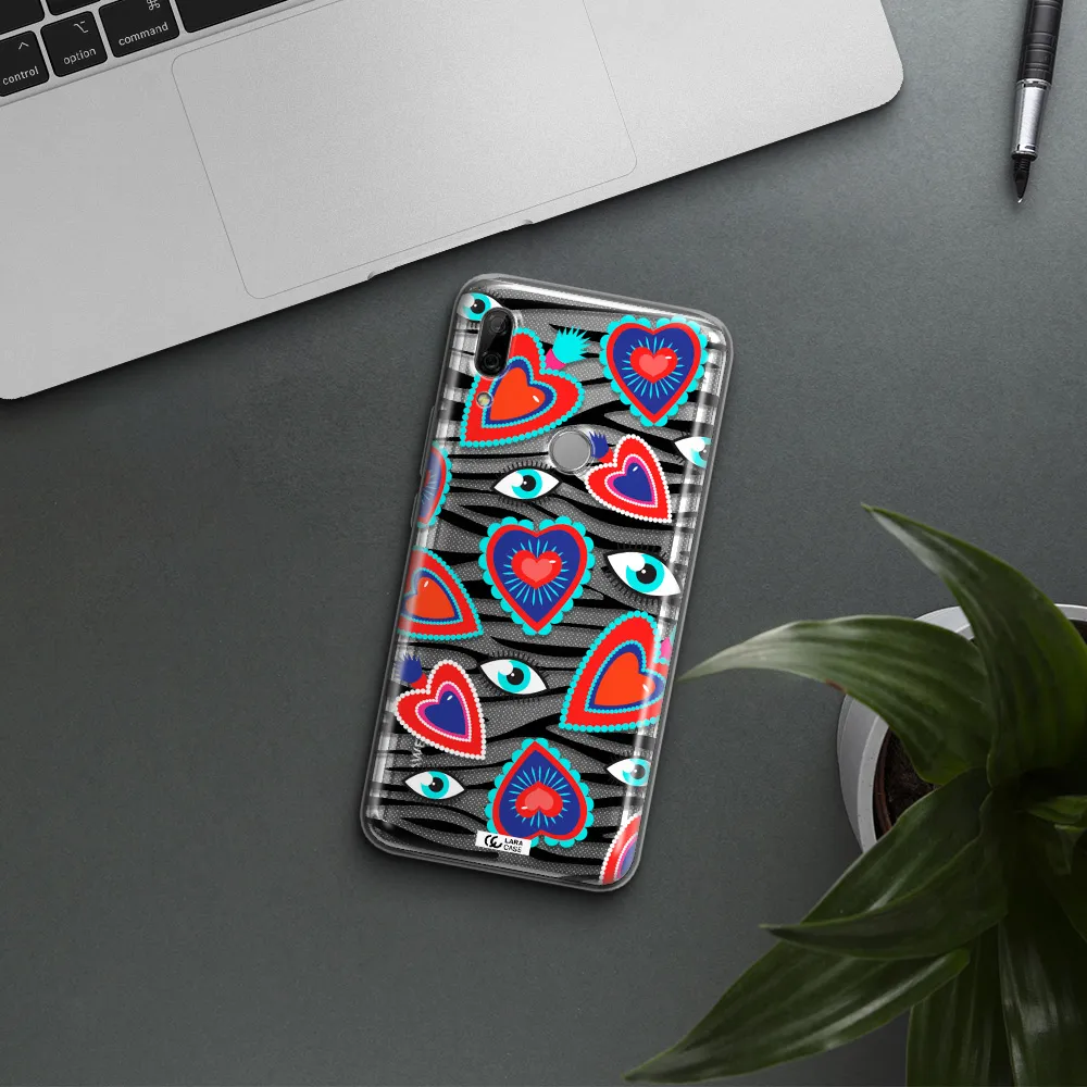 Eye Heart Huawei P Smart Z Clear TPU Case