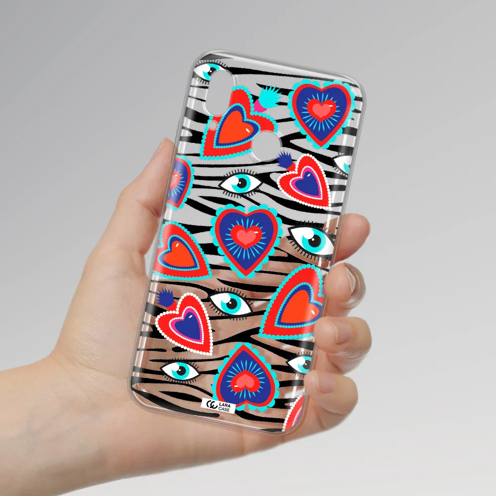 Eye Heart Huawei P20 Lite Clear TPU Case