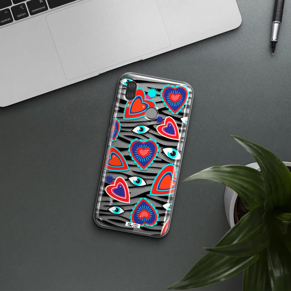 Eye Heart Huawei P20 Lite Clear TPU Case