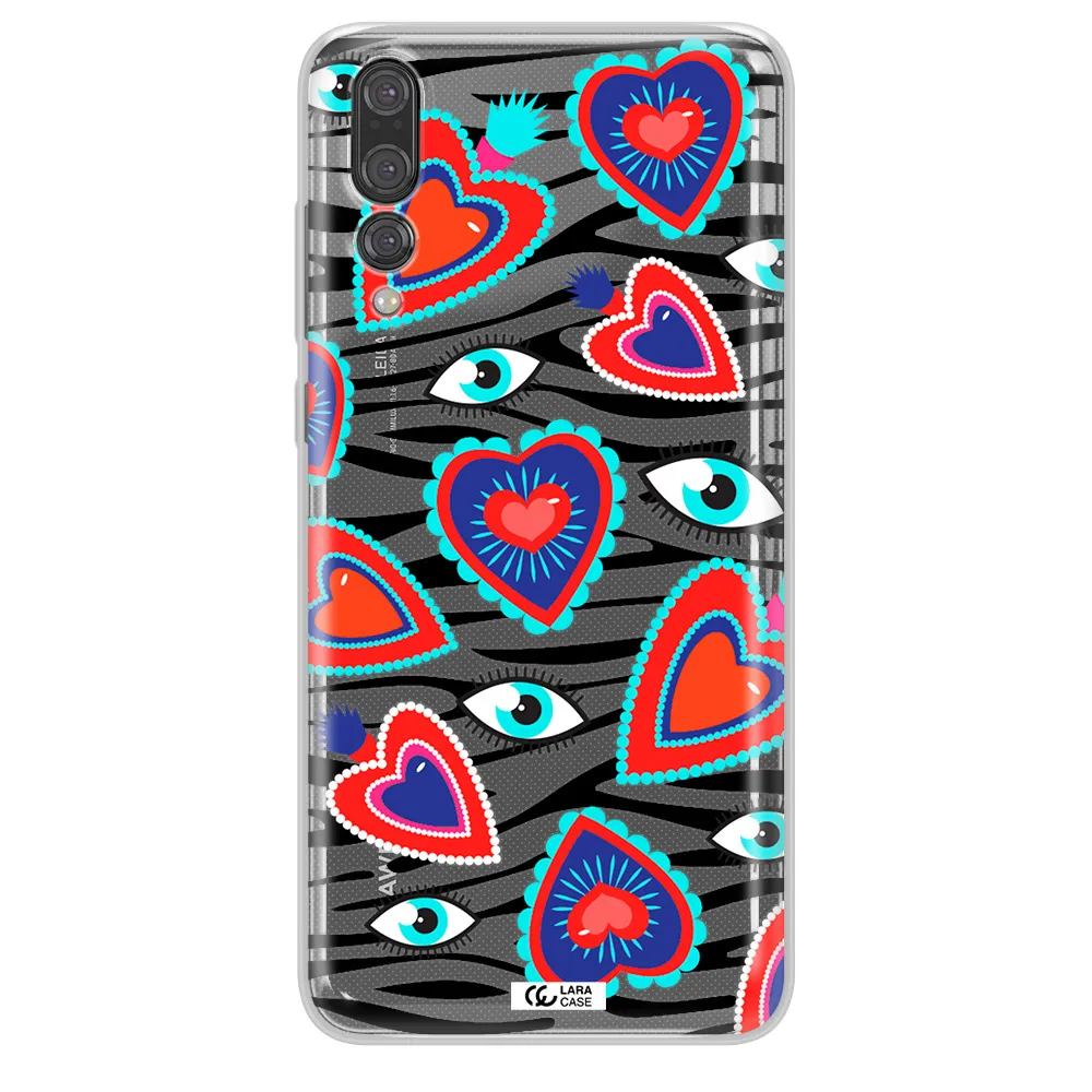 Eye Heart Huawei P20 Pro Clear TPU Case