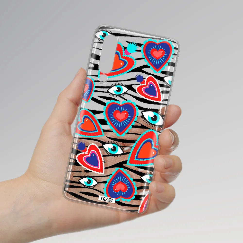 Eye Heart Huawei P30 Clear TPU Case