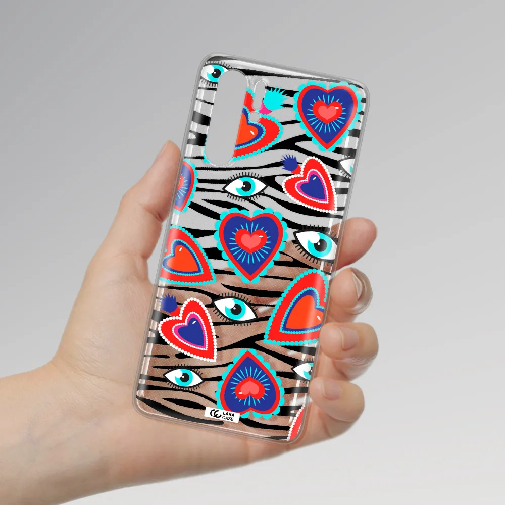 Eye Heart Huawei P30 Pro Clear TPU Case