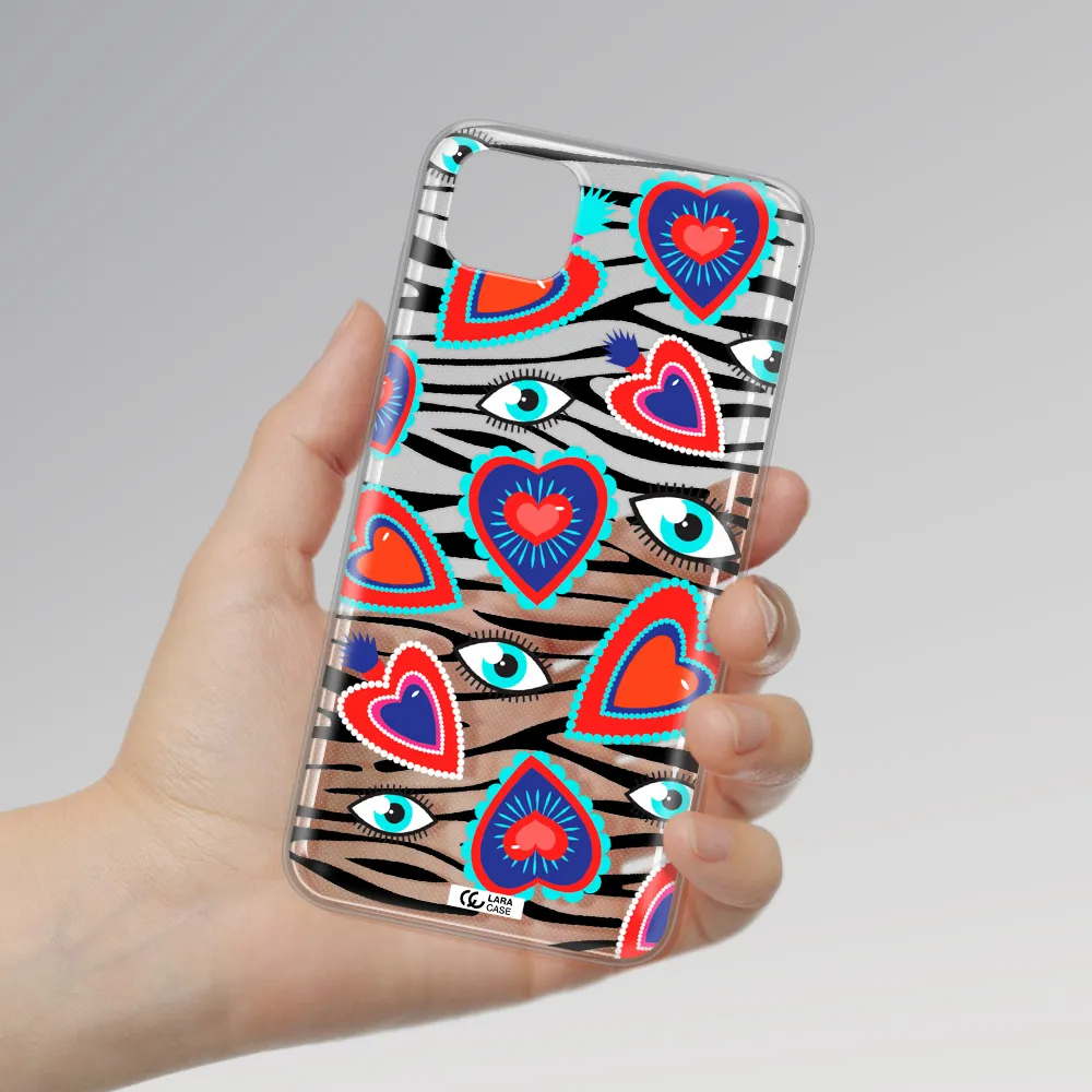 Eye Heart Huawei Y5P Clear TPU Case