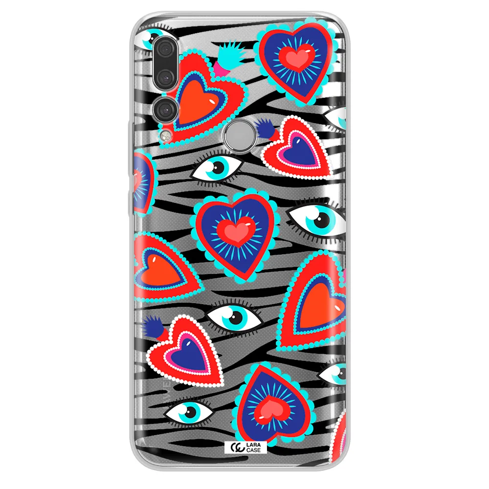 Eye Heart Huawei Y9 Prime 2019 Clear TPU Case