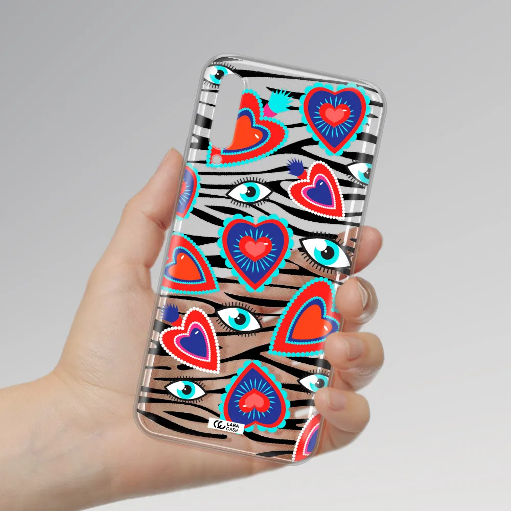 Eye Heart Huawei Y9S Clear Tpu Case
