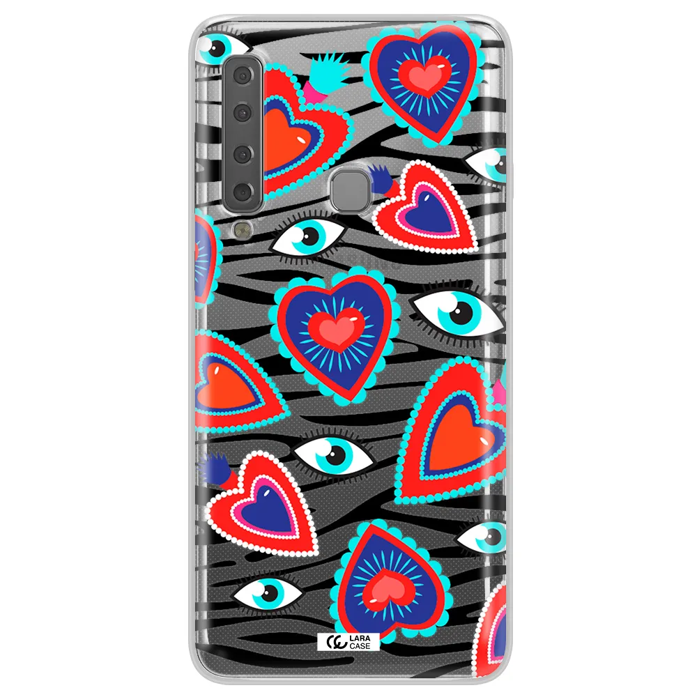 Eye Heart Samsung A9 2018 Clear TPU Case