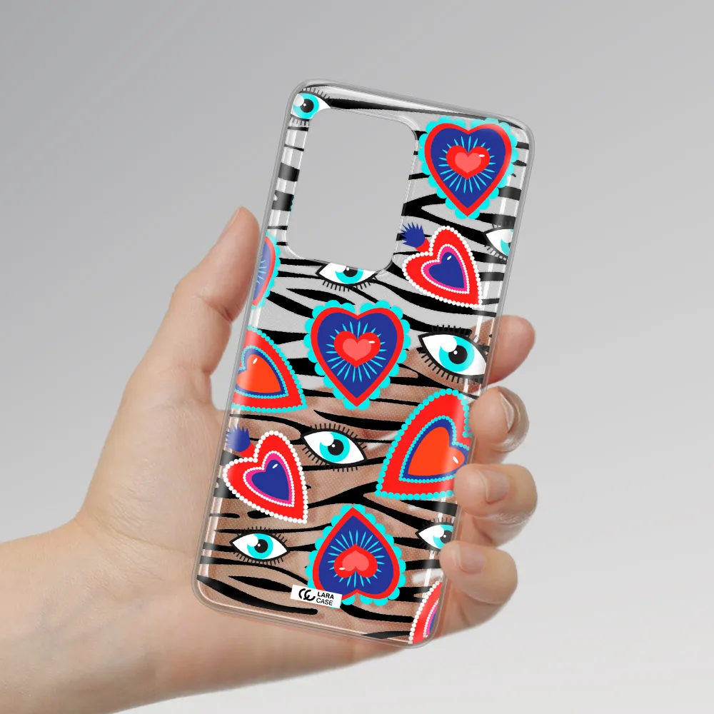 Eye Heart Samsung S20 Ultra Clear TPU Case