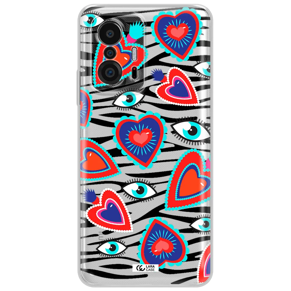 Eye Heart Xiaomi 11T Clear Tpu Case