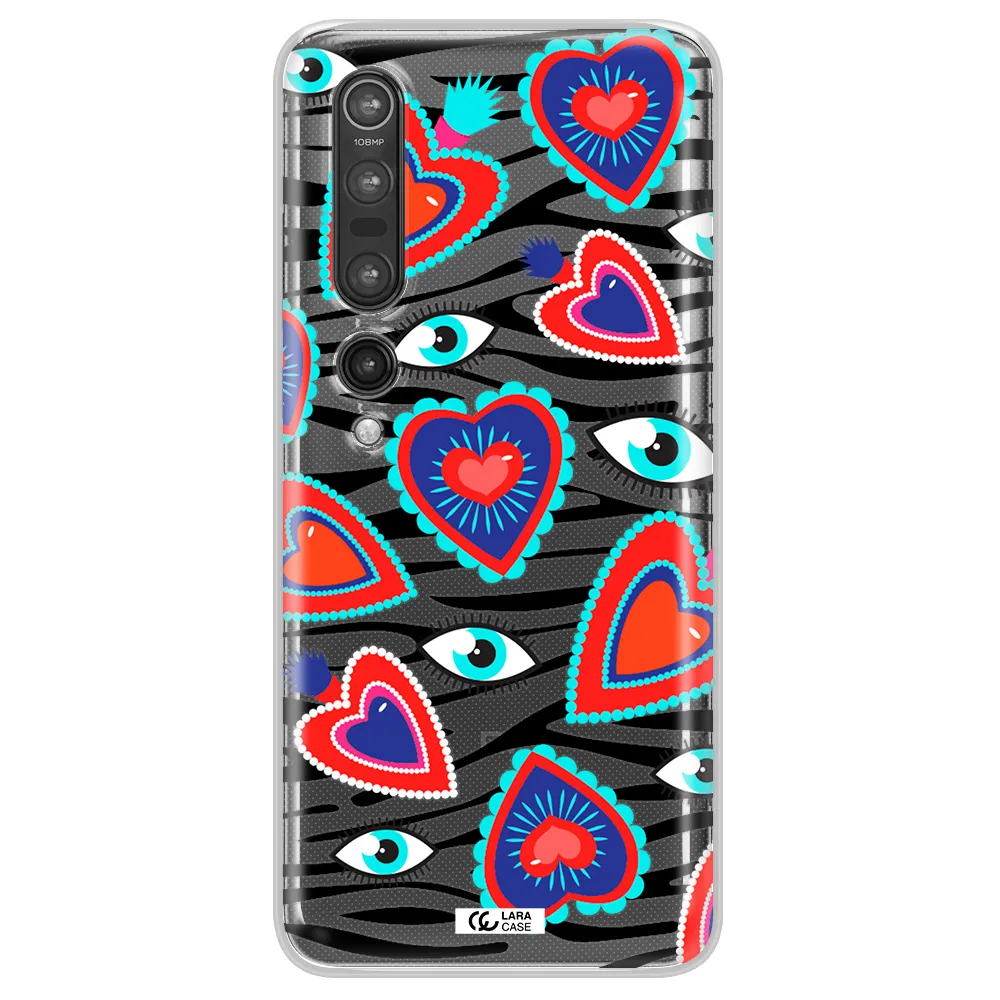 Eye Heart Xiaomi Mi 10 Pro Clear TPU Case
