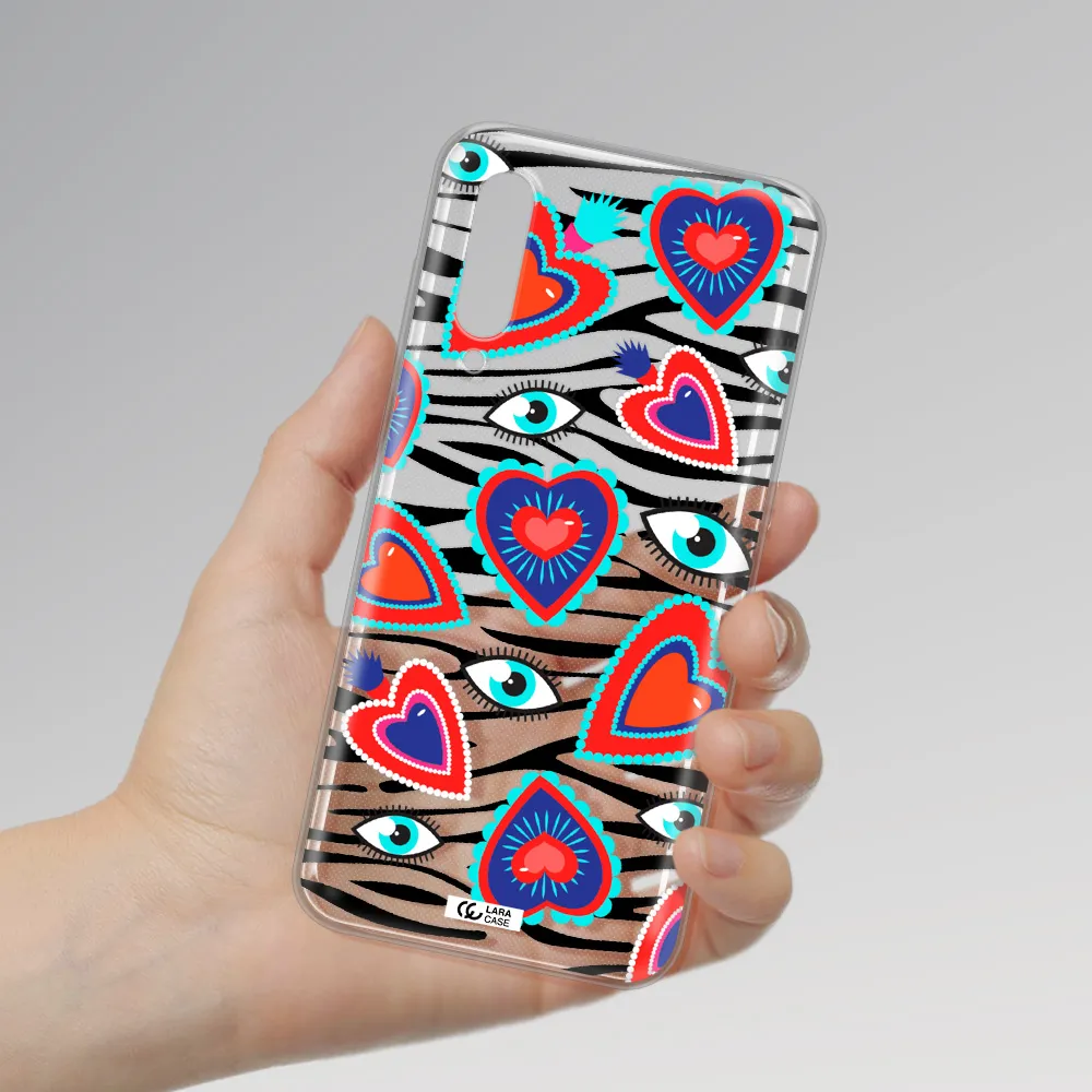 Eye Heart Xiaomi Mi 9 Clear TPU Case