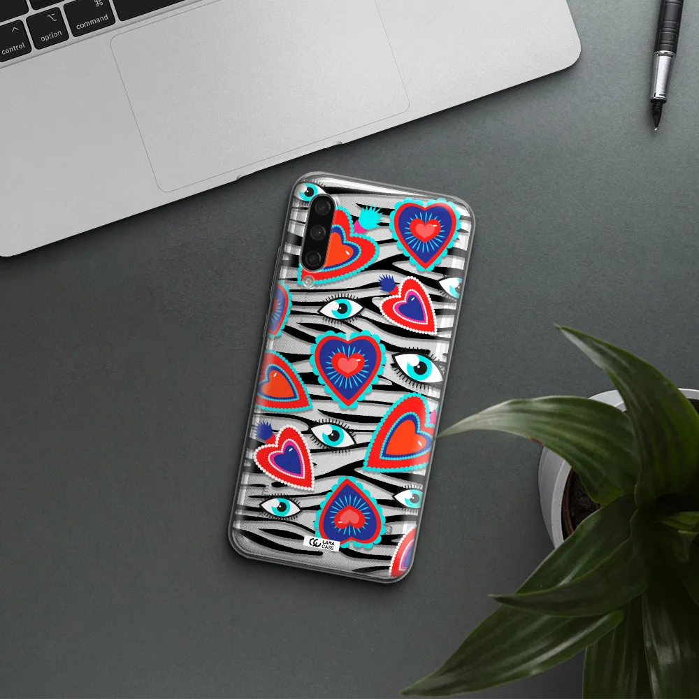 Eye Heart Xiaomi Mi A3 Clear Tpu Case