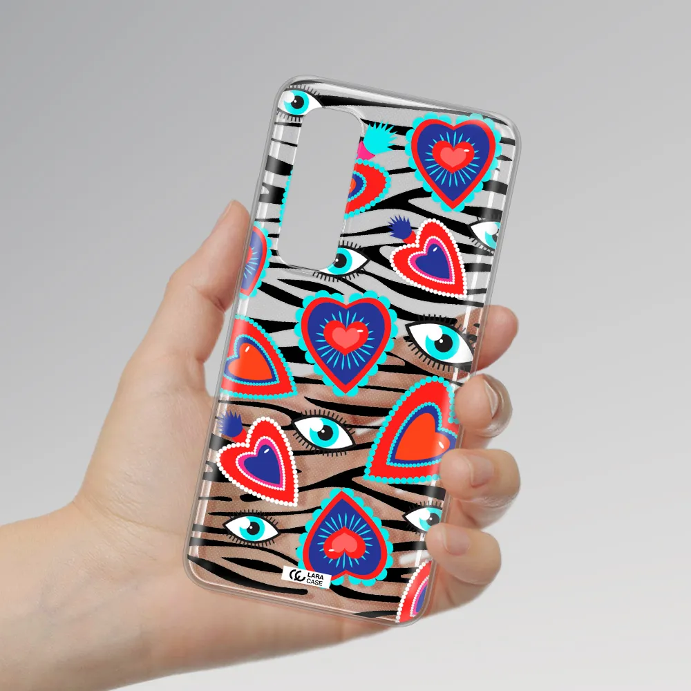 Eye Heart Xiaomi Mi Note 10 Lite Clear TPU Case