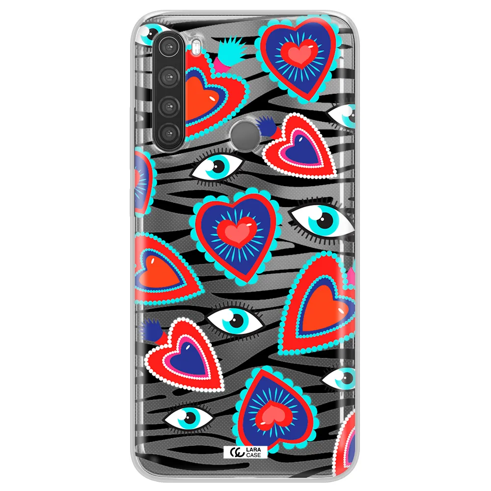 Eye Heart Xiaomi Note 8 Clear TPU Case