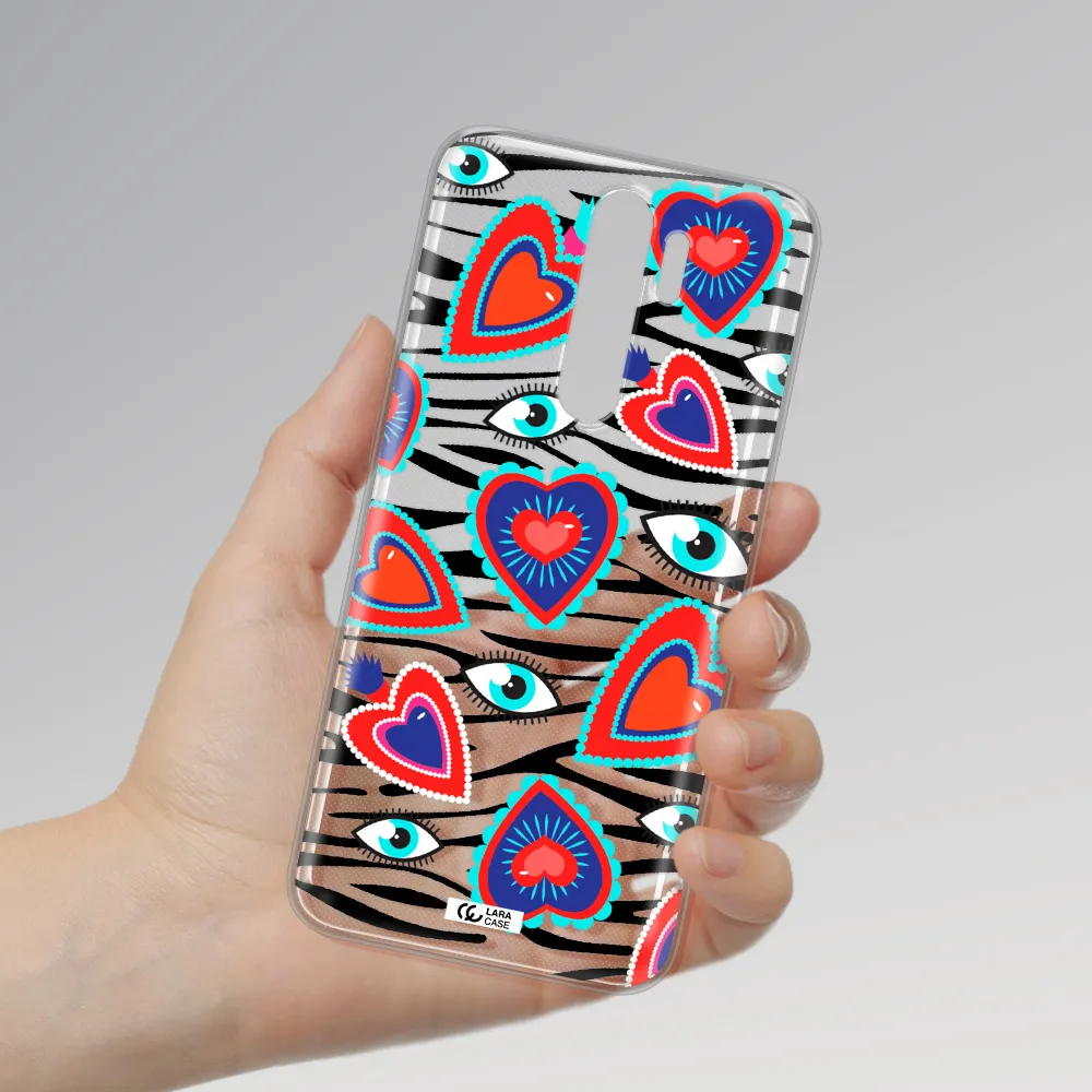 Eye Heart Xiaomi Note 8 Pro Clear TPU Case