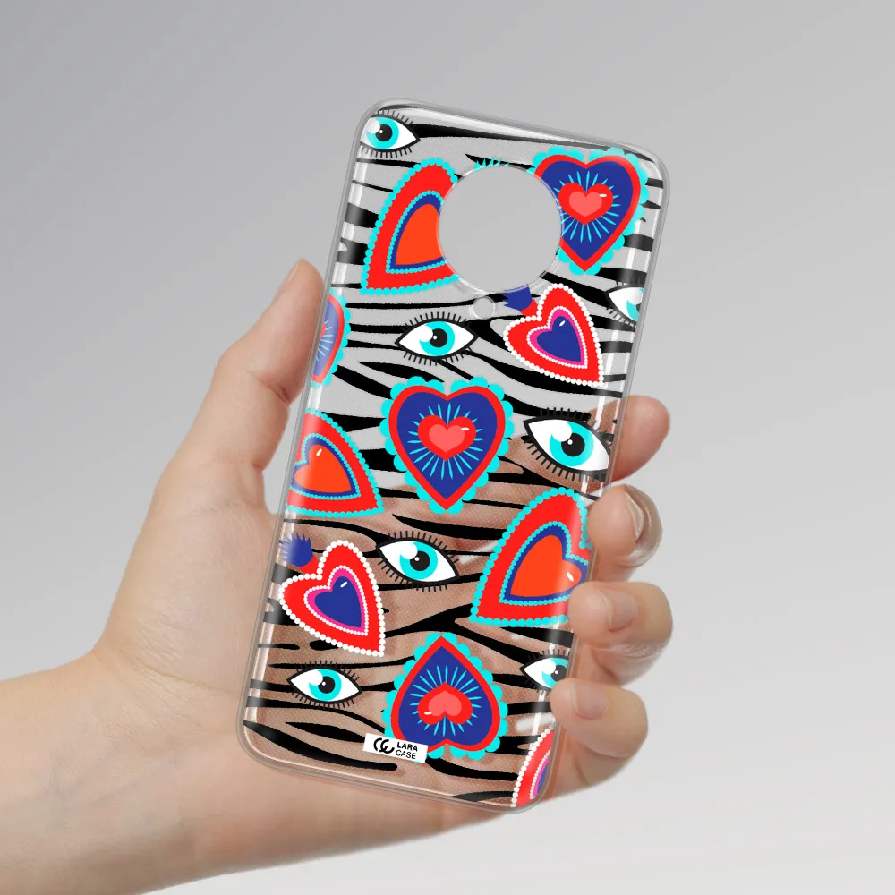 Eye Heart Xiaomi Poco F2 Pro Clear TPU Case