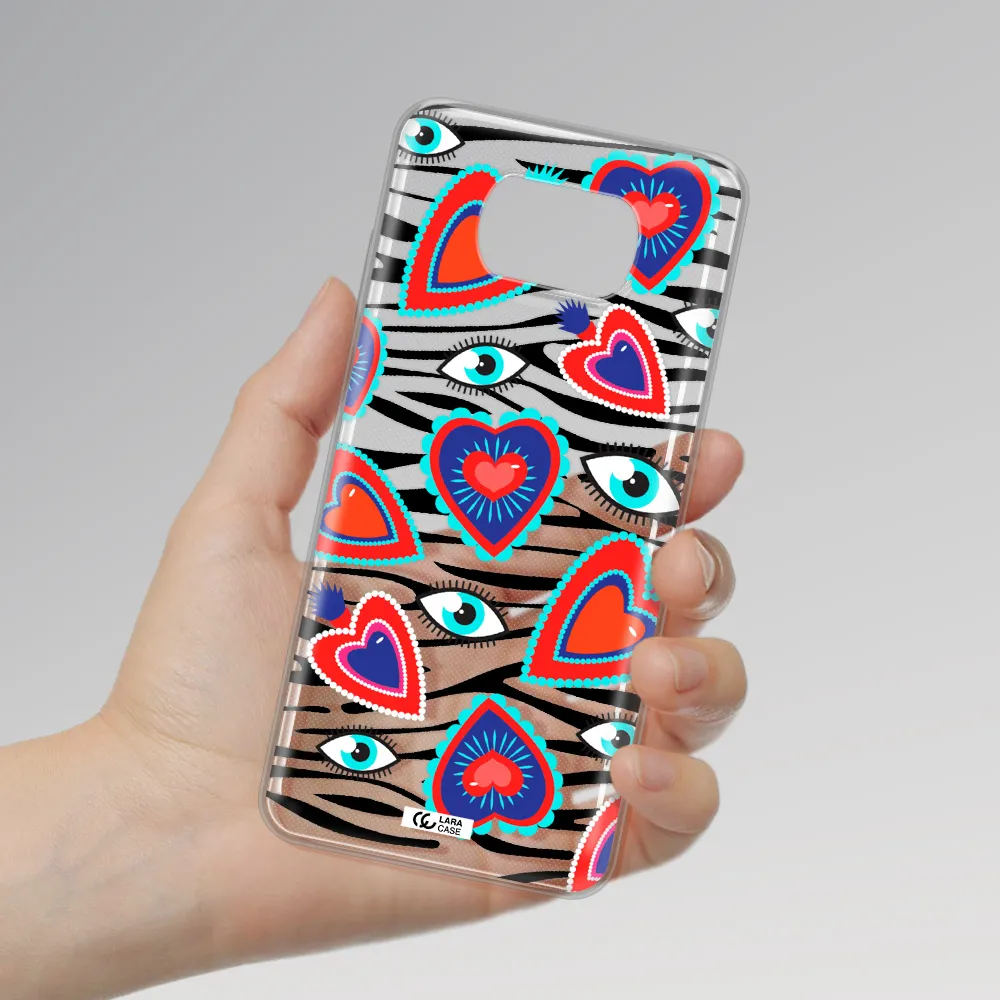 Eye Heart Xiaomi Poco X3 Clear TPU Case