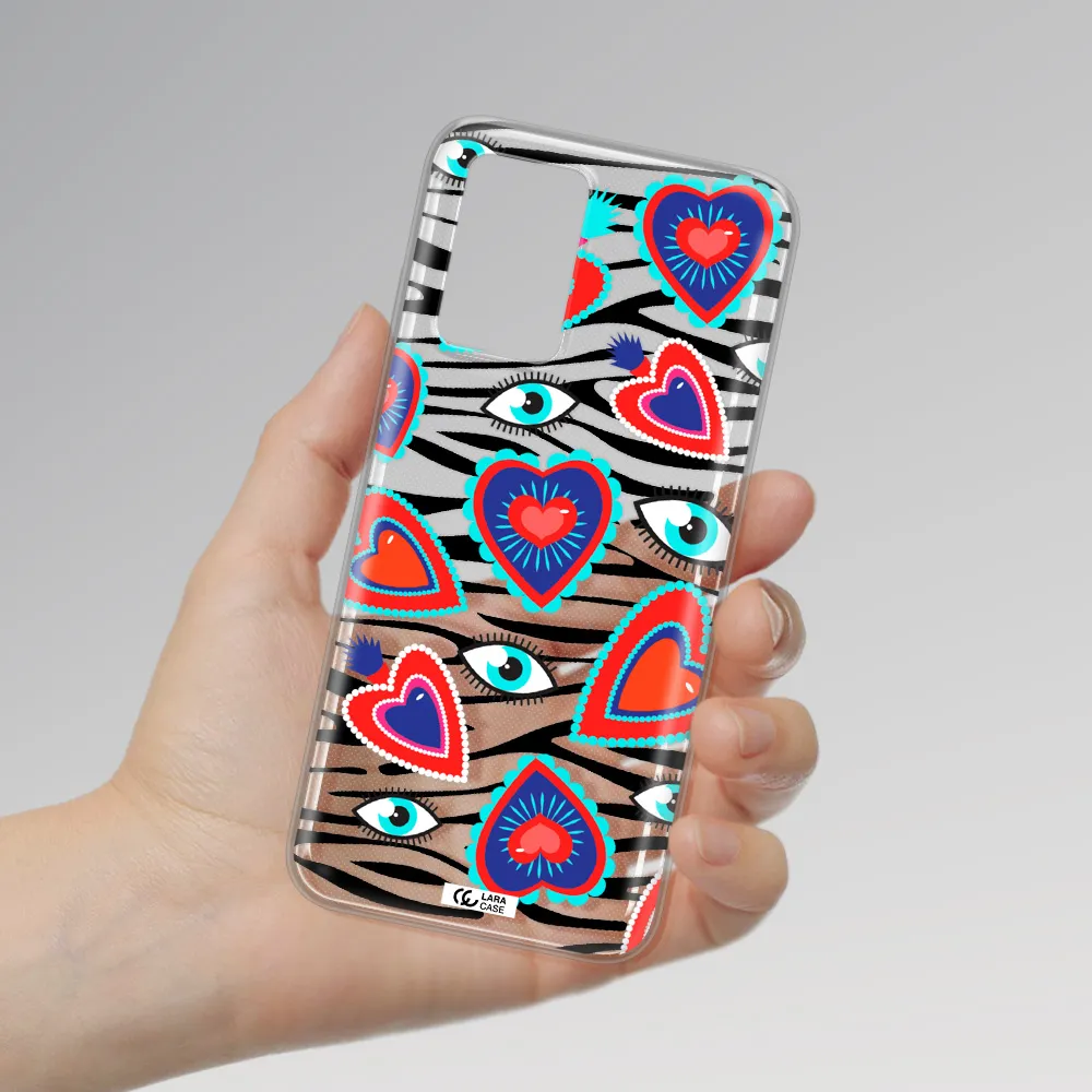 Eye Heart Xiaomi Redmi 10 Clear TPU Case