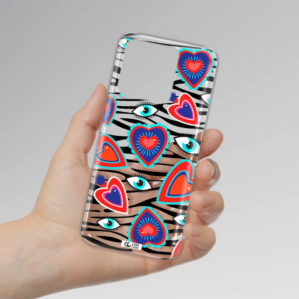 Eye Heart Xiaomi Redmi 10A Clear TPU Case