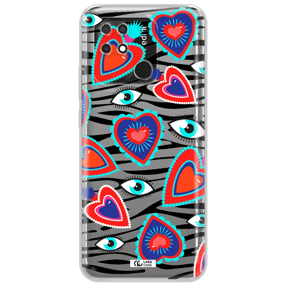 Eye Heart Xiaomi Redmi 10C Clear TPU Case