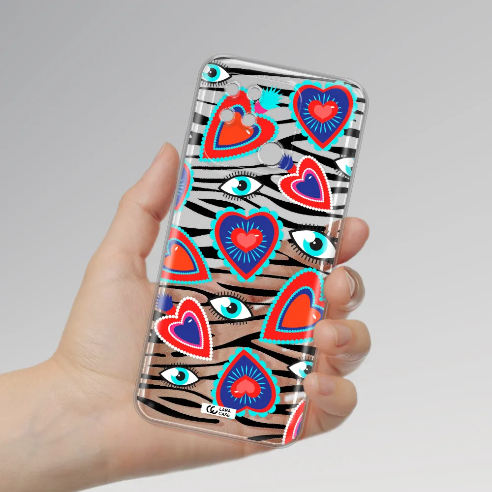 Eye Heart Xiaomi Redmi 10C Clear TPU Case