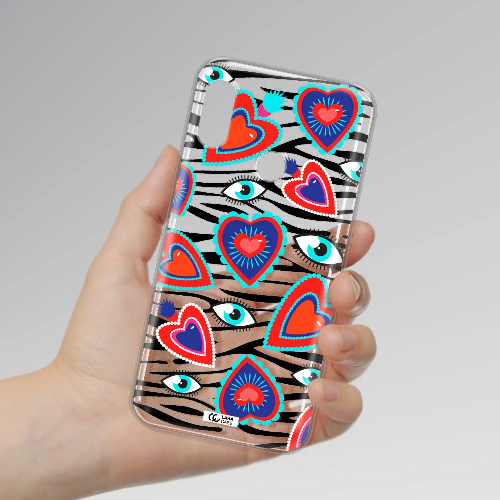 Eye Heart Xiaomi Redmi 6 Pro Clear TPU Case
