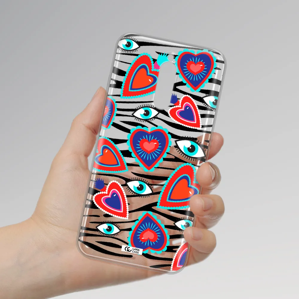 Eye Heart Xiaomi Redmi 8 Clear Tpu Case