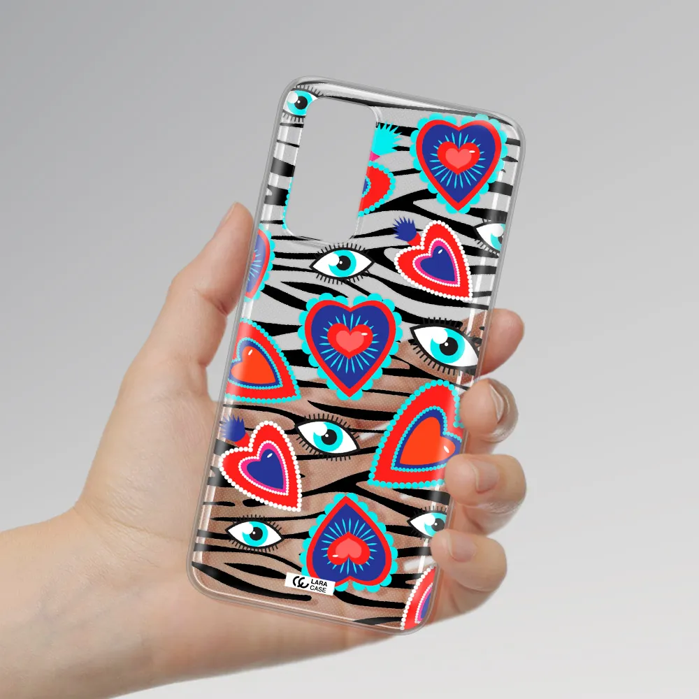 Eye Heart Xiaomi Redmi Note 11 Clear TPU Case