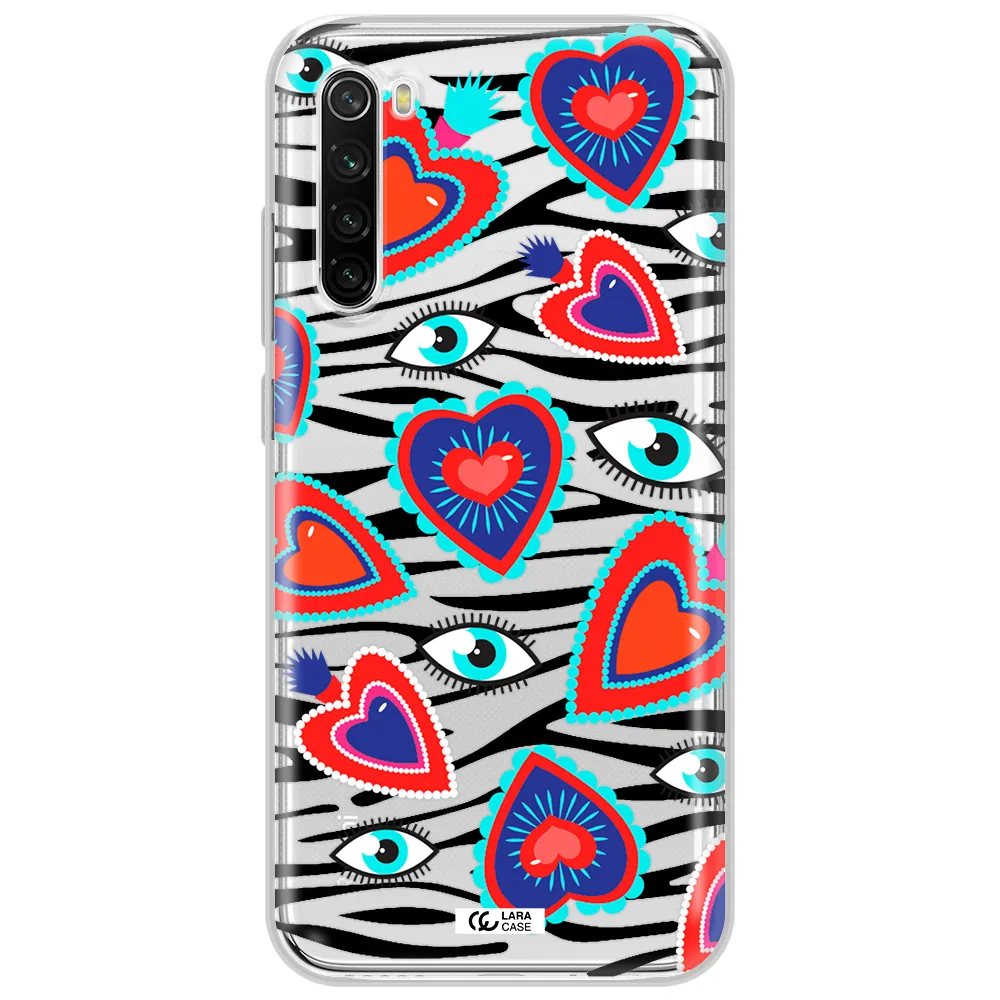 Eye Heart Xiaomi Redmi Note 8T Clear Tpu Case
