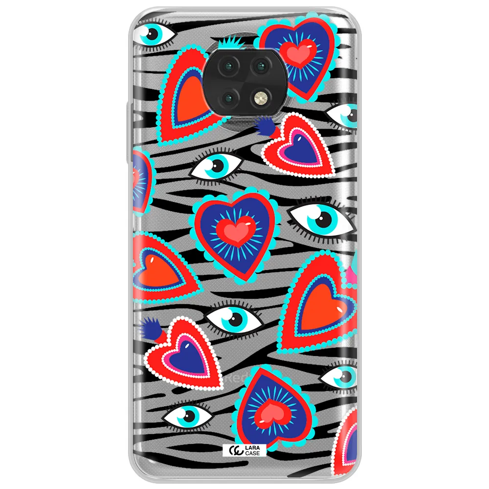 Eye Heart Xiaomi Redmi Note 9T Clear Tpu Case