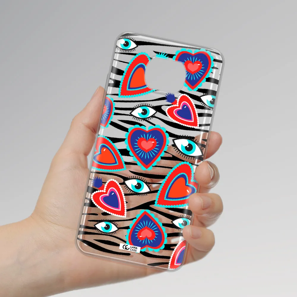 Eye Heart Xiaomi Redmi Note 9T Clear Tpu Case