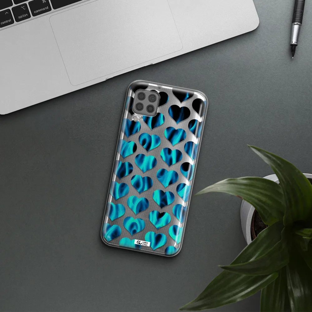 Heart Flame Huawei P40 Lite Clear TPU Case