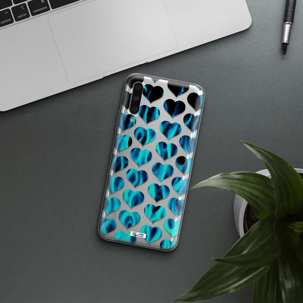 Heart Flame Huawei Y9S Clear Tpu Case