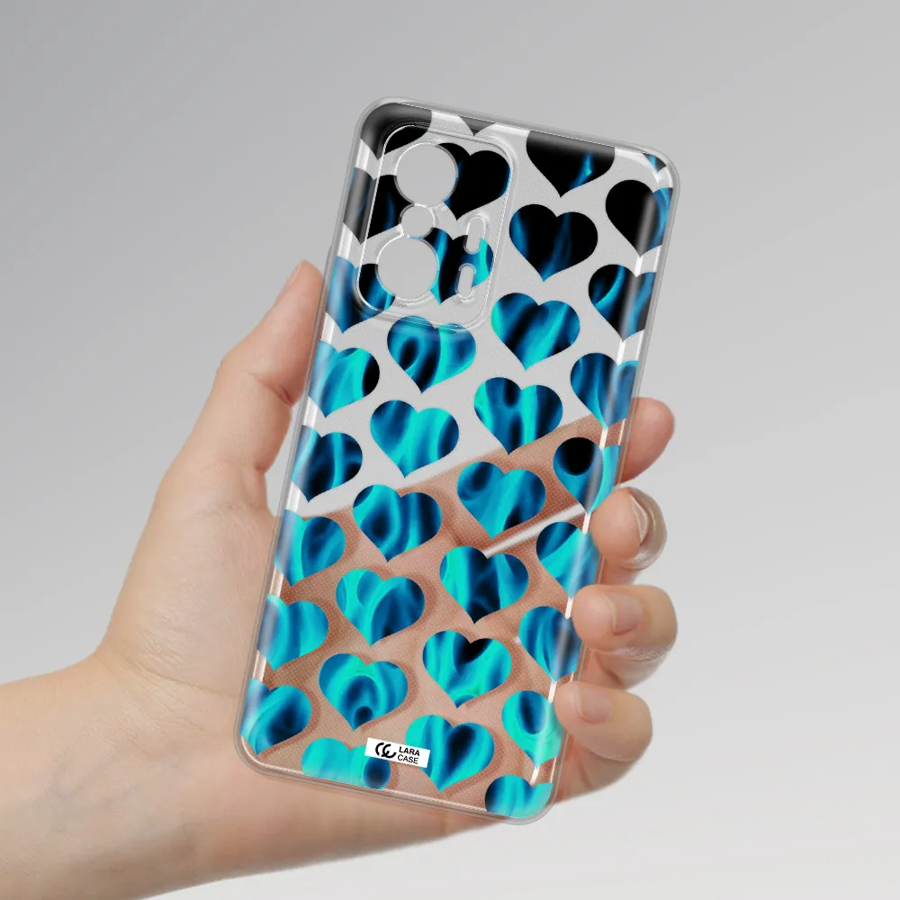 Heart Flame Xiaomi 11T Clear Tpu Case