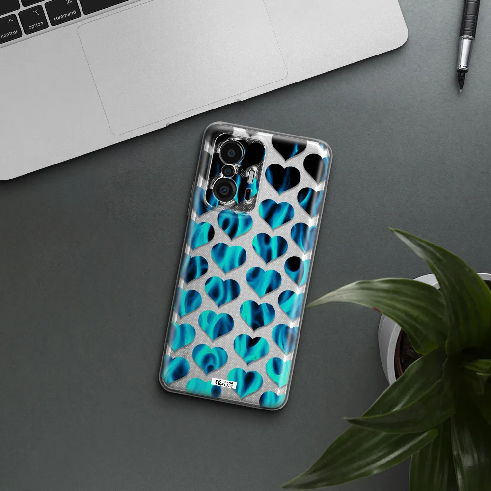 Heart Flame Xiaomi 11T Clear Tpu Case
