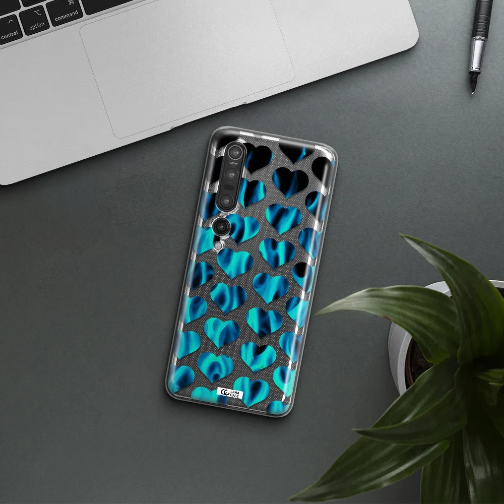 Heart Flame Xiaomi Mi 10 Pro Clear TPU Case