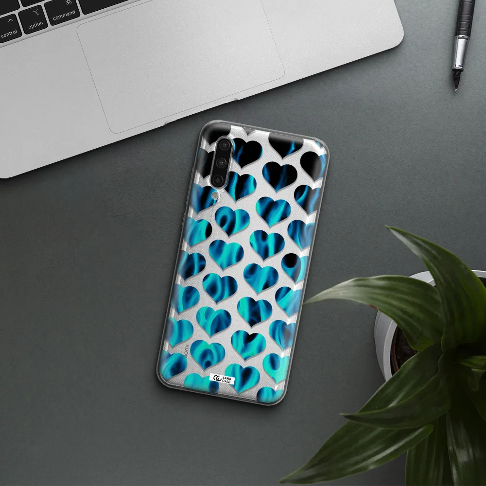 Heart Flame Xiaomi Mi 9 Lite Clear Tpu Case