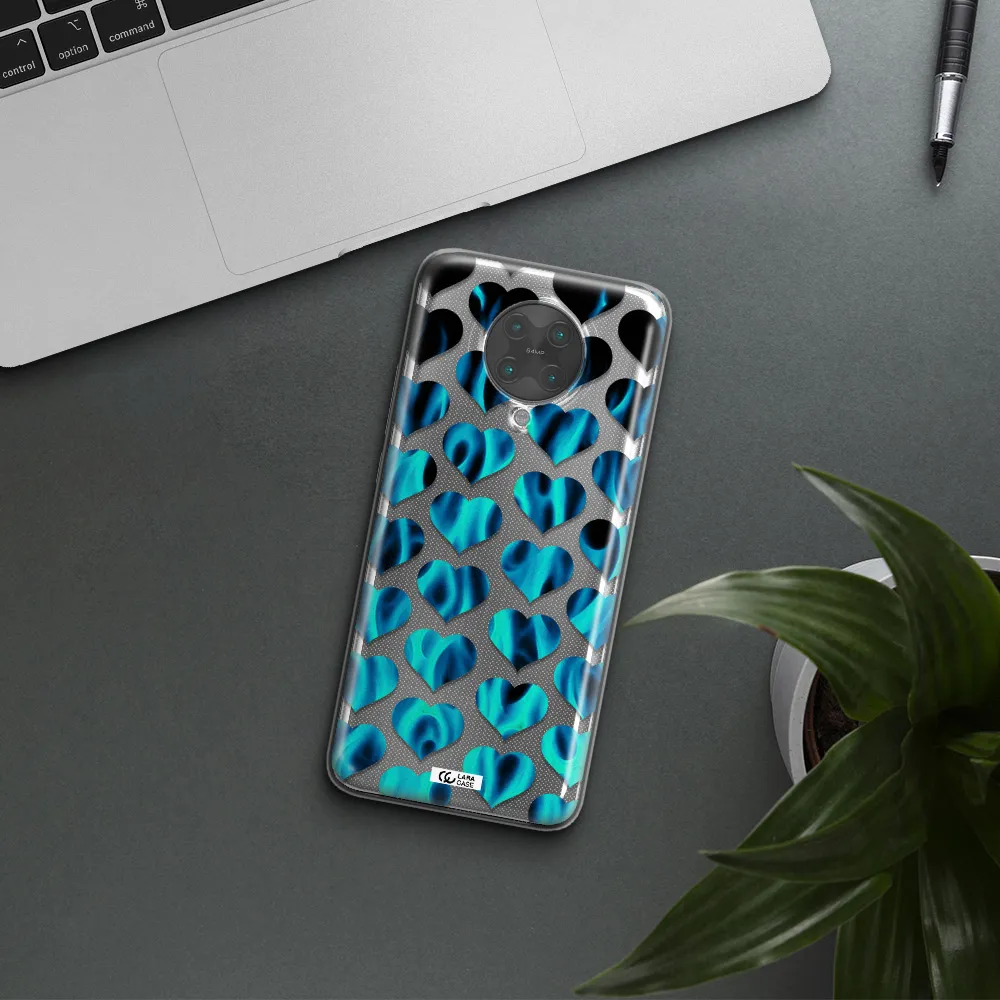 Heart Flame Xiaomi Poco F2 Pro Clear TPU Case
