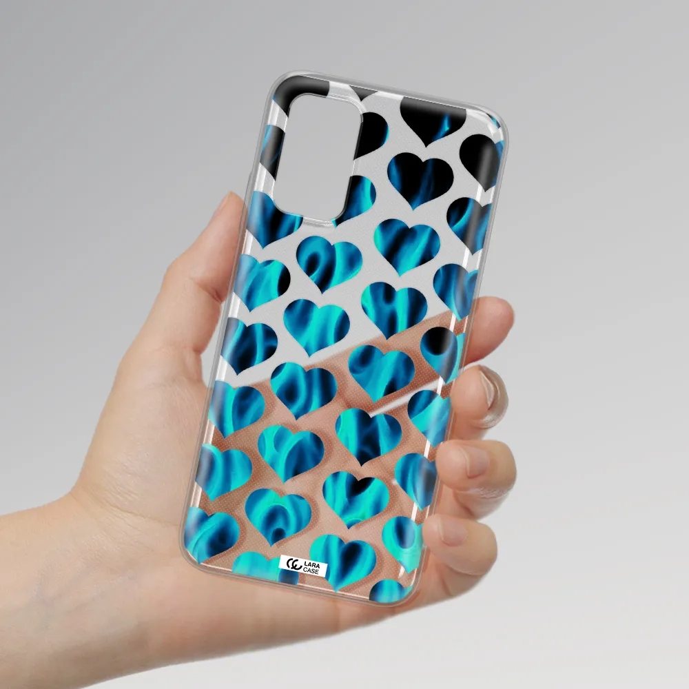 Heart Flame Xiaomi Redmi 9T Clear TPU Case