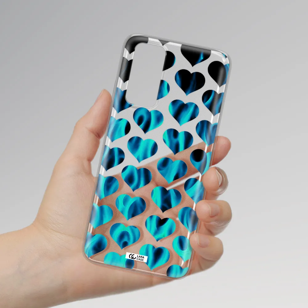 Heart Flame Xiaomi Redmi Note 11 Clear TPU Case
