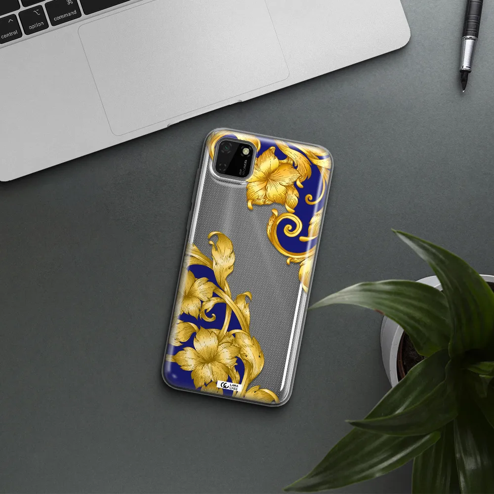 Golden Baroque Huawei Honor 9S Clear TPU Case