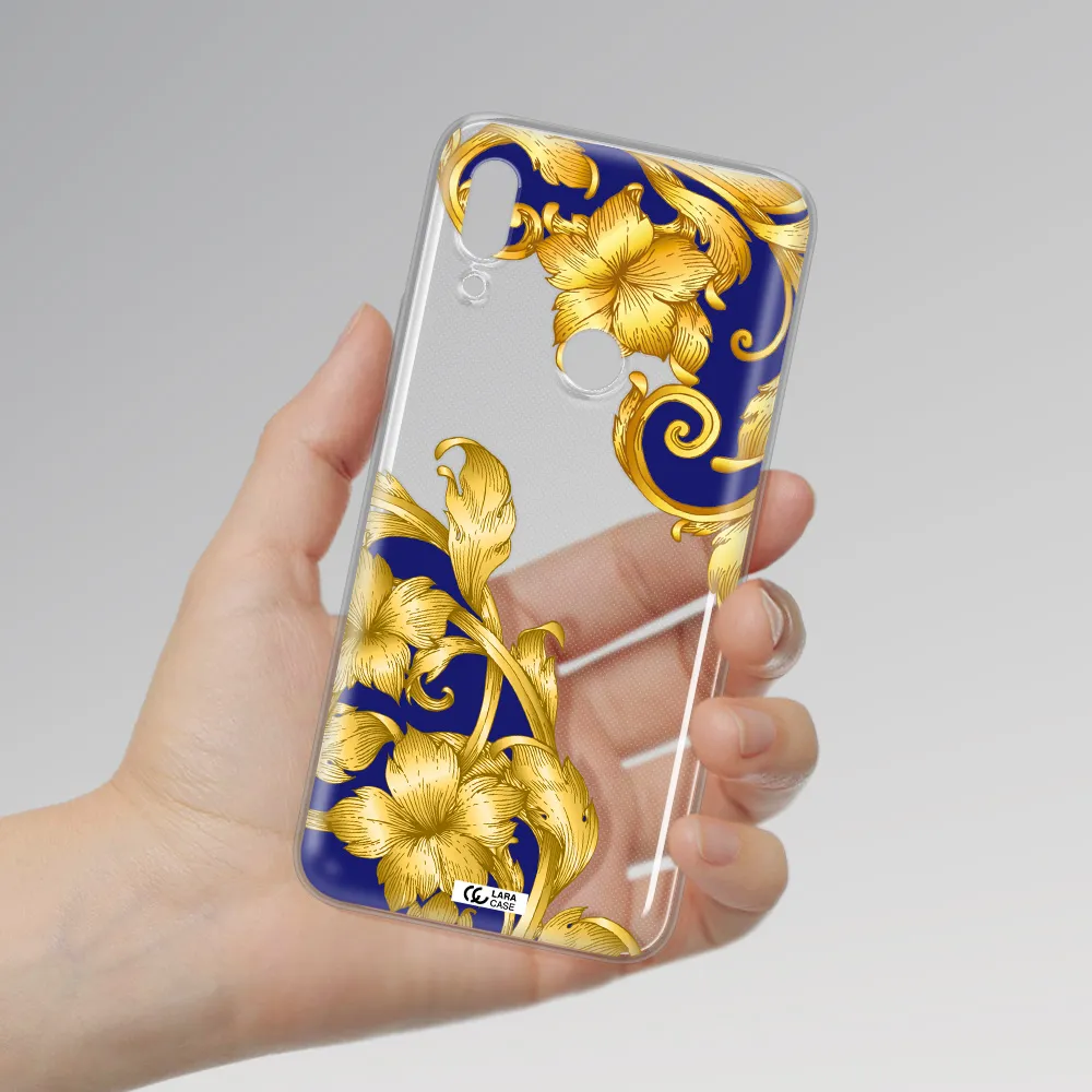 Golden Baroque Huawei P Smart Z Clear TPU Case