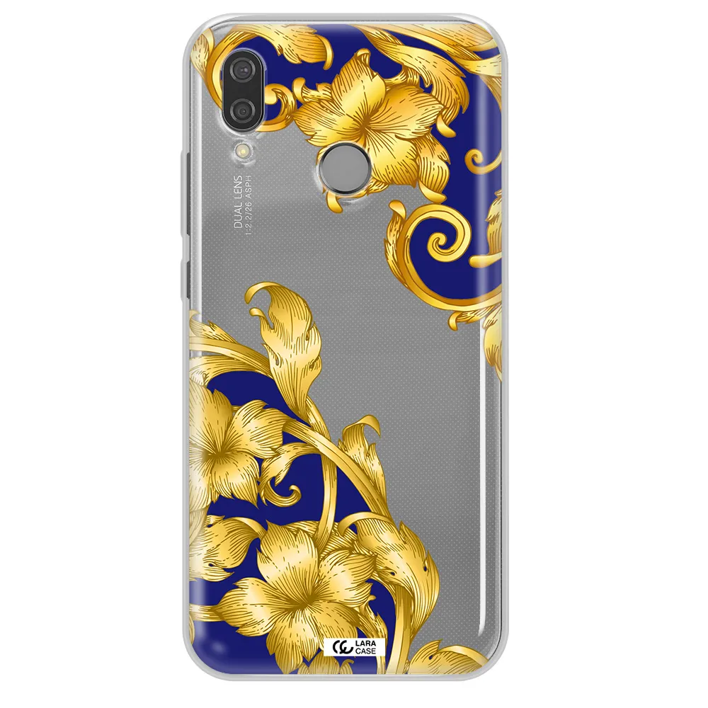 Golden Baroque Huawei P20 Lite Clear TPU Case