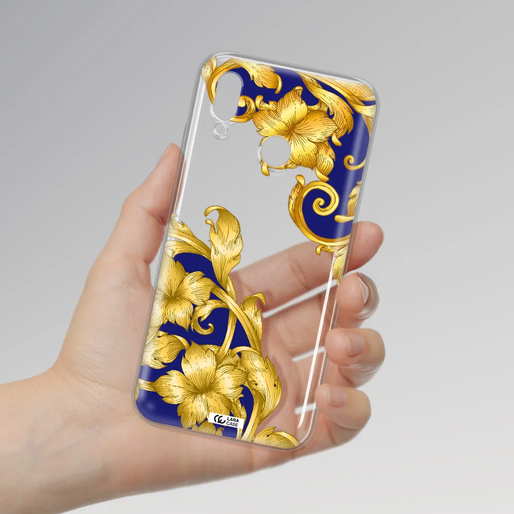 Golden Baroque Huawei P20 Lite Clear TPU Case