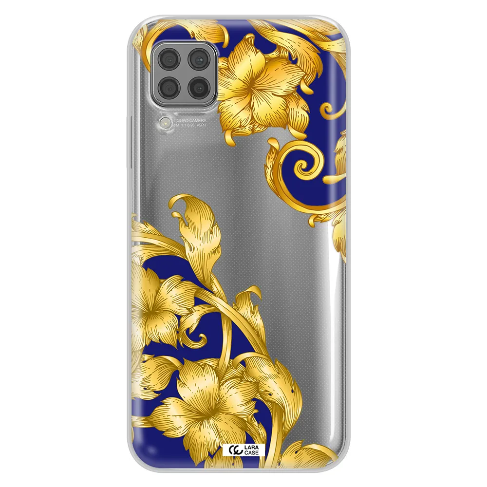 Golden Baroque Huawei P40 Lite Clear TPU Case
